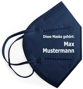 Blaue FFP2 Masken günstig online bestellen, Schutzmaske ...